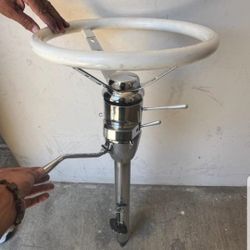 Billet Stering colum With Wheel $800