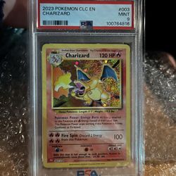Pokemon Psa Charizard CLC