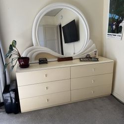 80s Post modern Italian Lacquered Dresser 