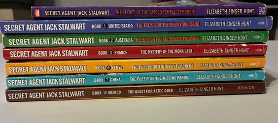 Jack Stalwart book lot