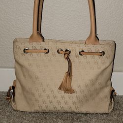 Dooney&Burke Tulip Tassel Tote 