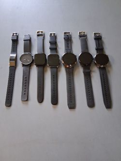 Lot of 7 Mixed Watches and Smartwatches