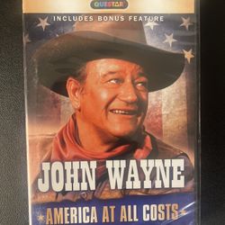 John Wayne: America At All Costs (DVD, 2020)  New Sealed