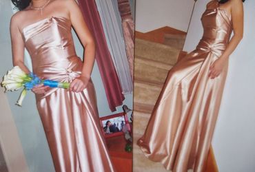 Silk Gown by Jessica McClintock Bridal Size 8