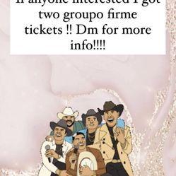 Groupo Firme Tickets 