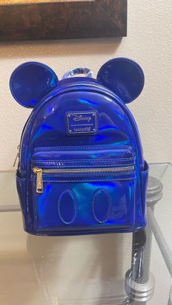 Loungefly Disney Mickey Mouse Holographic Mini Backpack