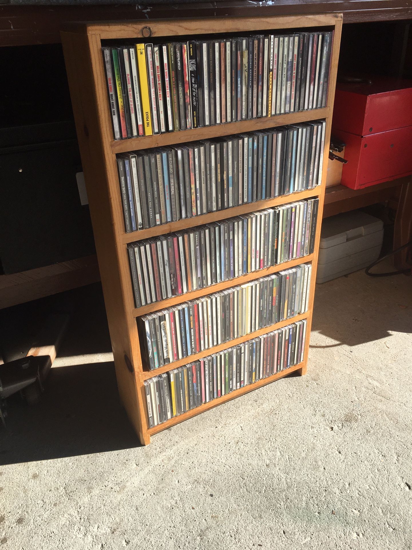 Music CDs And Stand (240) Count