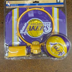LA Lakers Softee Basketball Hoop Set