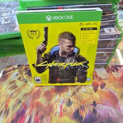 Cyberpunk 2077 Xbox One Complete CIB w/ Slipcover Tested