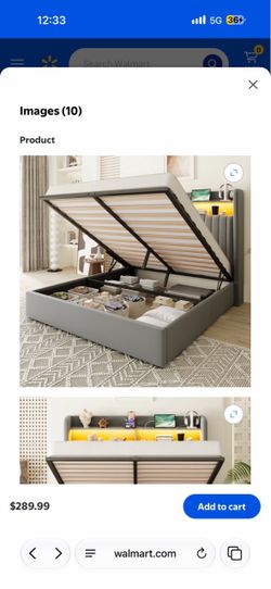 Queen size bed frame