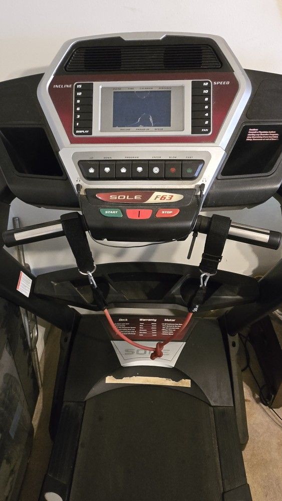 Treadmill sole F63.
