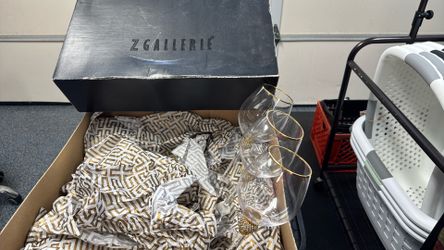 6 Wine Glass From Z Gallerie