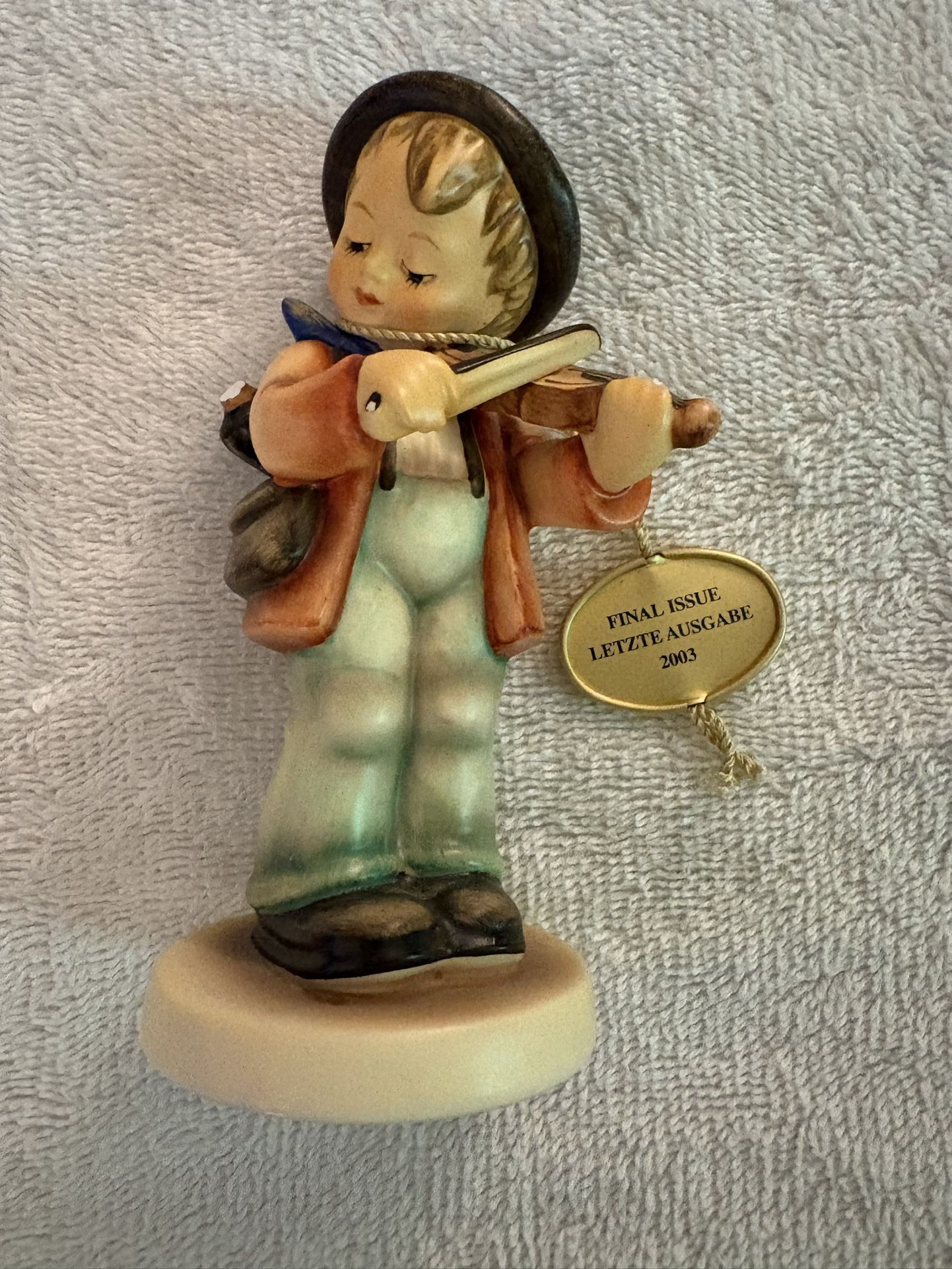 M.J. HUMMEL "Little Fiddler" PORCELAIN FIGURINE -2003