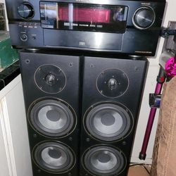 Receiver And Speakers 