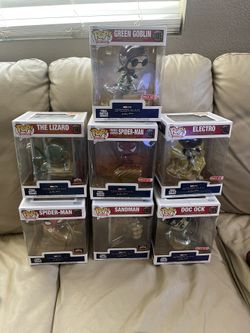 Final Battle Spiderman Pop Deluxe Set