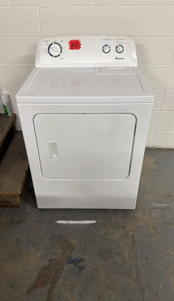 Amana Electric Dryer – AutoDry, White, Works Great