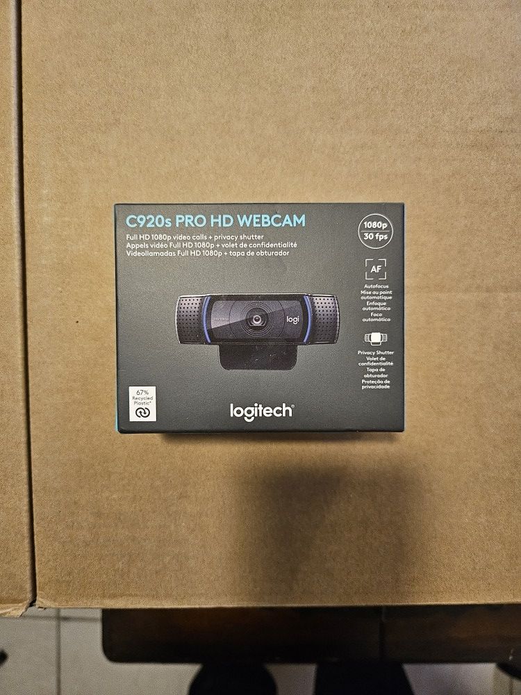 Logitecg C920s HD Webcam