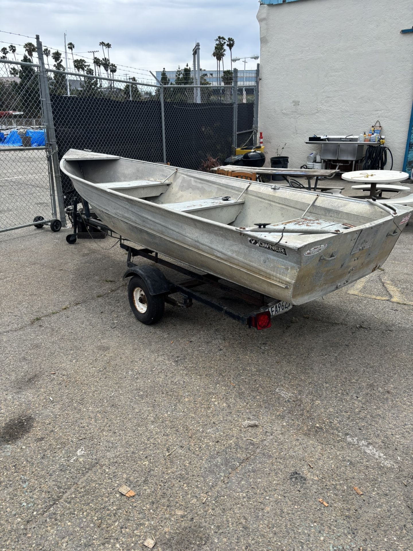 Small Aluminum Skiff