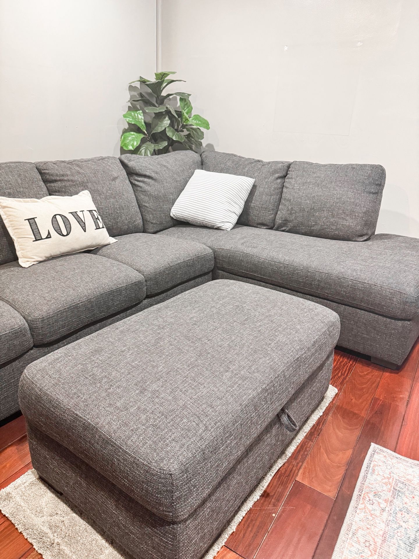 Grey Sectional Couch