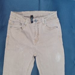 Venti6 Tan Flared & Wide Jeans
