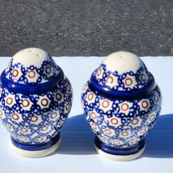 Antique Salt And Pepper Shakers