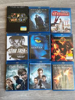 Some Bluray Movies and Disc Holders
