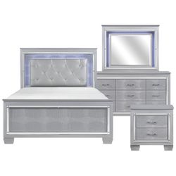 Allura Collection 4PC Bedroom Set