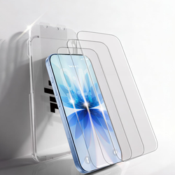 3pk Screen Protector for iPhone 17 with Bubble-Free Installation Tool
