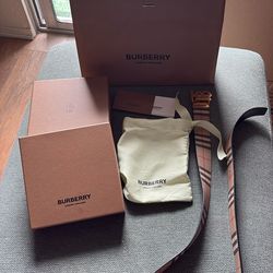 Burberry belt
