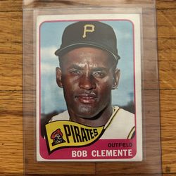 1965 Topps #160 Roberto Bob Clemente Card