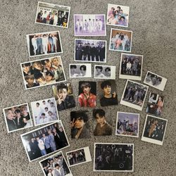 BTS Photo cards (landscape, polaroid, vertical style cards)