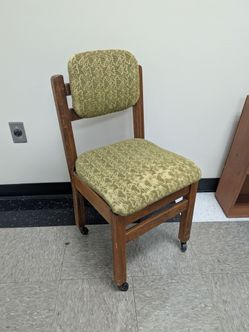 Vintage sewing Chair with storage