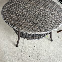 Woven Coffee Table 