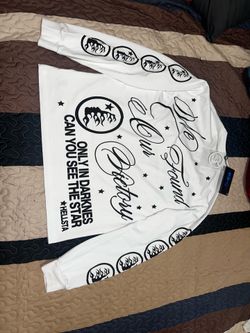Hellstar “Path To Paradise” White Long Sleeve Tee | Size (S/M) | Brand New With Tags