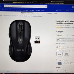 Logitech M510 Wireless Mouse