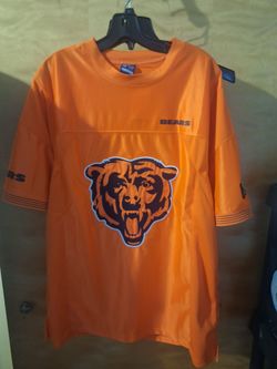 NFL Chicago Bears Ultra Game  Orange  Embroidered  Jersey  Size Large