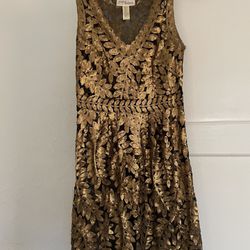 Project Alabama Gold Dress 