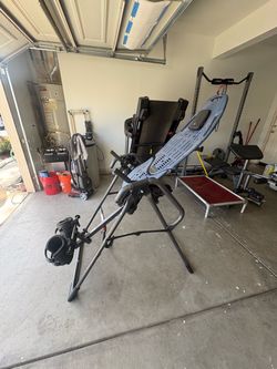 Inversion Table with Ankle Supports