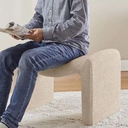 Small Footstool Ottoman -NEW