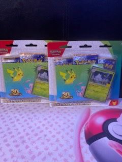 Pokémon 30th celebration tech sticker collection