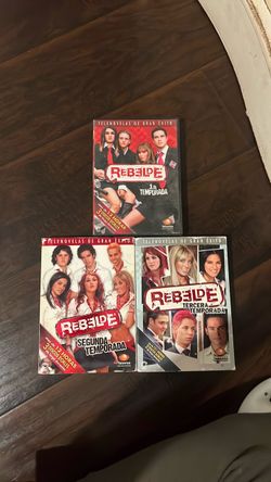 Rebelde DVD Complete Series Seasons 1-3