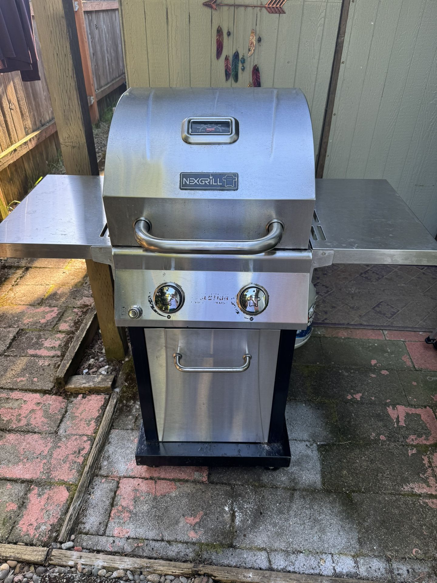 Nexgrill Evolution Infrared 2-Burner Stainless Steel Gas Grill.