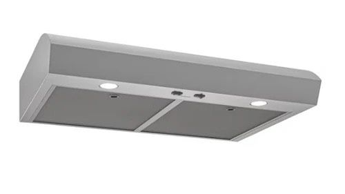 Broan 30 inch Convertible 350-CFM Stainless Steel Under Cabinet Range Hood