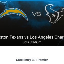 Chargers Vs Texan 2025