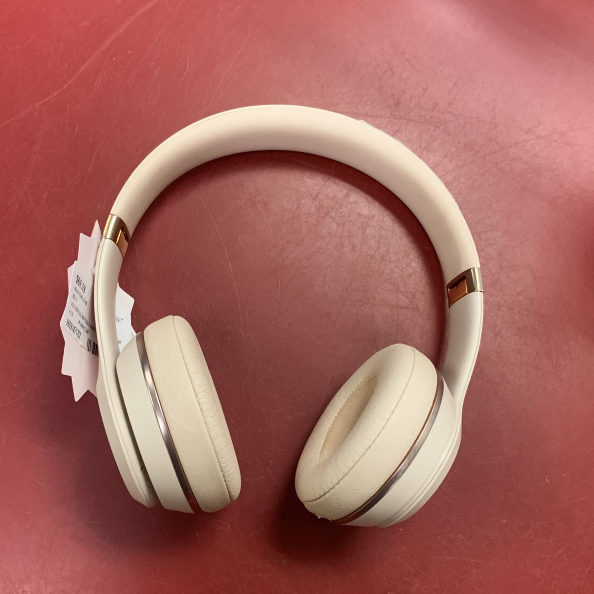 Used Beats Rose Gold Solo 3 Wireless Headphone#471757