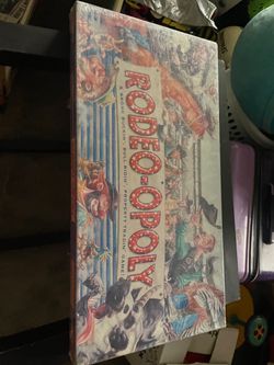 Rodeo-Opoly Board Game Sealed