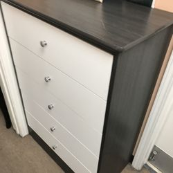 White And Grey Dresser