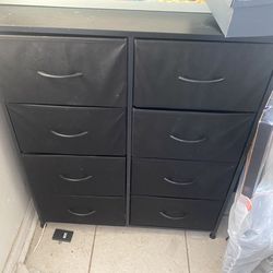 Black dresser