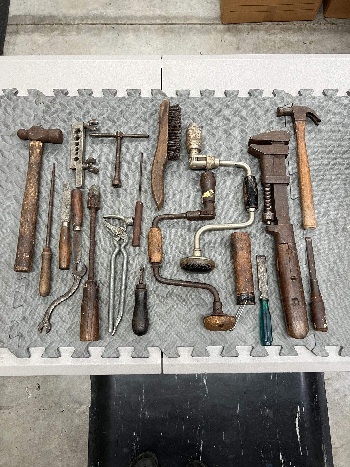 Tools. Vintage. Antique. Old.
