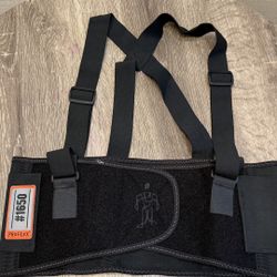 New Black Faja Back Dorsal Support Size Medium